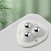 Mini Swivel Casters Wheels Self Adhesive Universal Wheels 360 Degree Rotatable Steel Bead Pulley Storage Box Roller