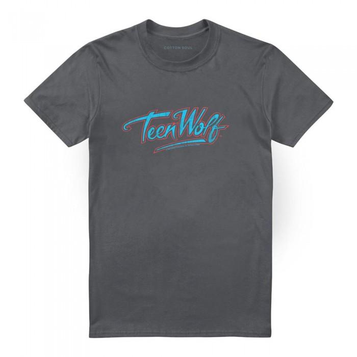 Teen Wolf Unisex Adult Neon Logo T-Shirt