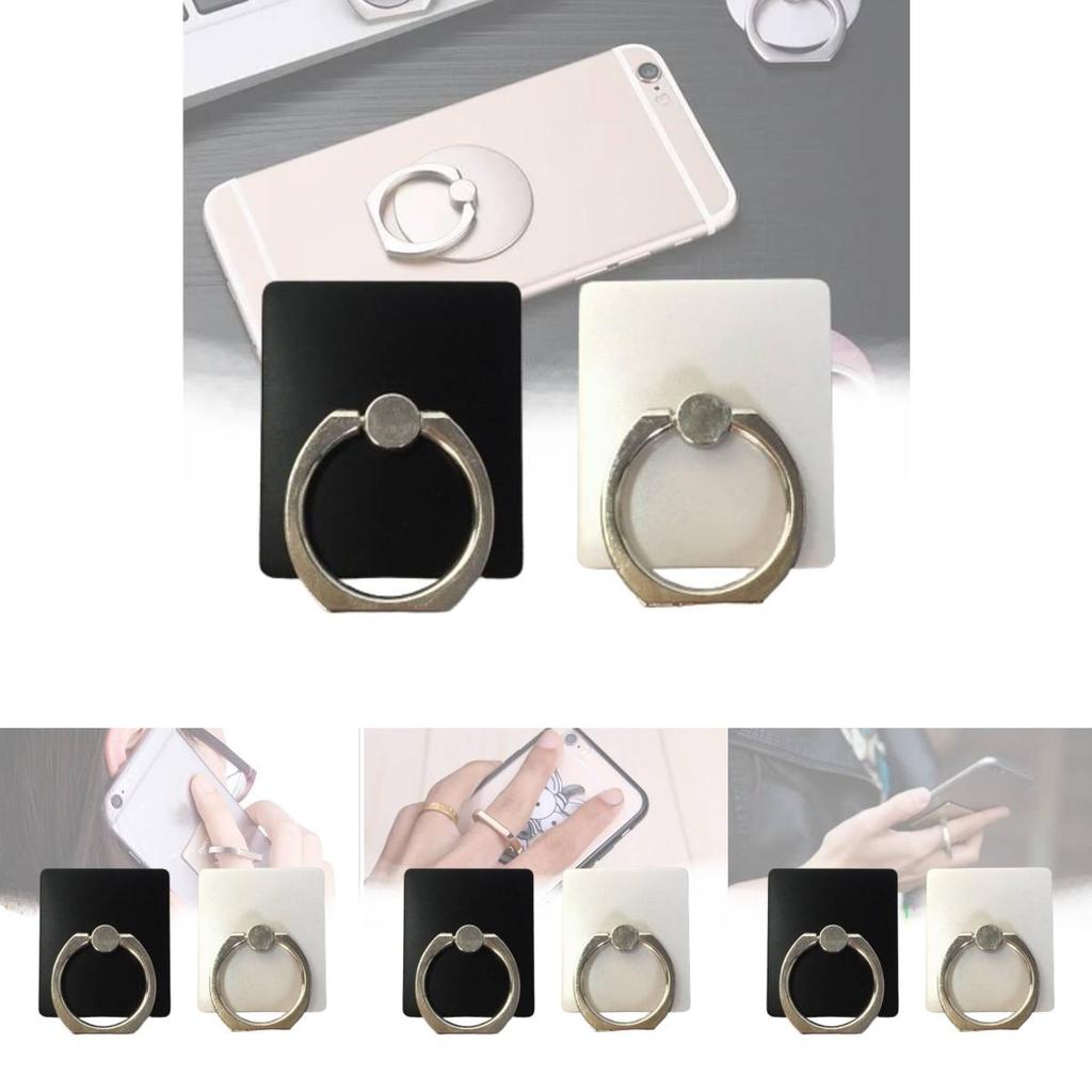 Creative Small Gift Lazy Mobile Finger Ring Holder Promotional Logo Gift