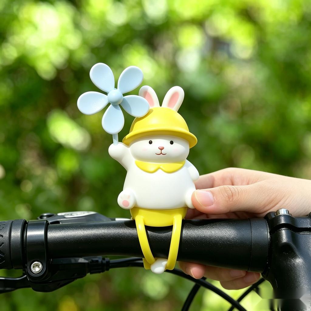Xiaomi Cute Animal Windmills Electric Bike Ornaments - Unique Bicycle Decorations Riding Accessories