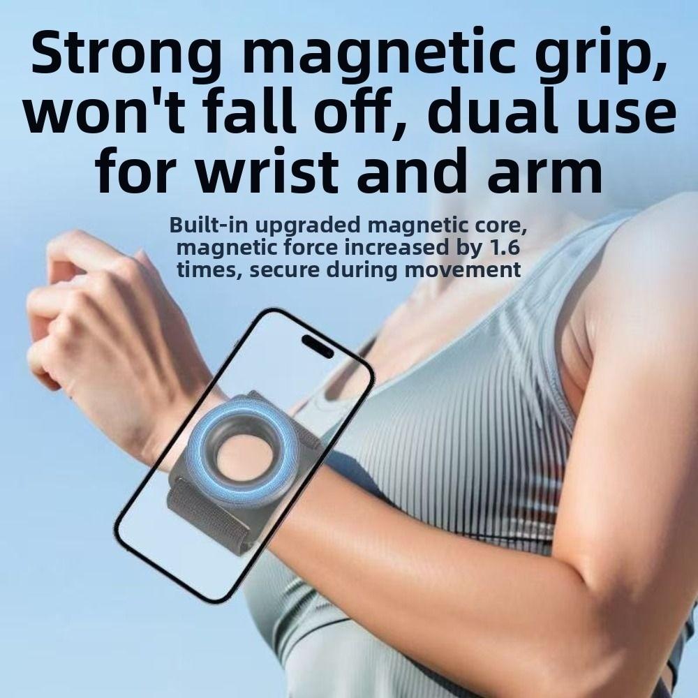 Portable Wrist Phone Stand 360° Rotatable Cell Phone Arm Wrist Band New Running Phone Holder Gym
