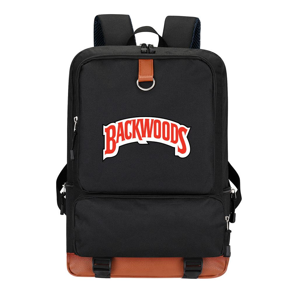 Backwoods Backpack Simple Student School Bag Fashion Trend Digital Color Printing Computer Bag Travel Bag