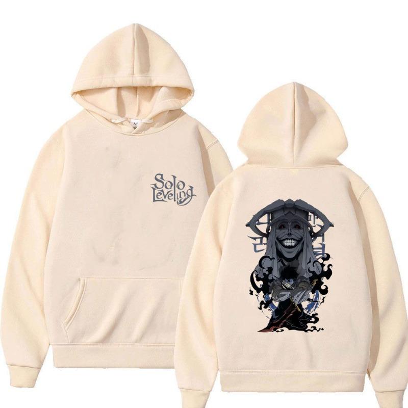 Solo Leveling Manga Sung Jin Woo Hoodie Herren Damen Übergröße Marken-Hoodie Y2K Kleidung Vintage Lässig Unisex Langarm