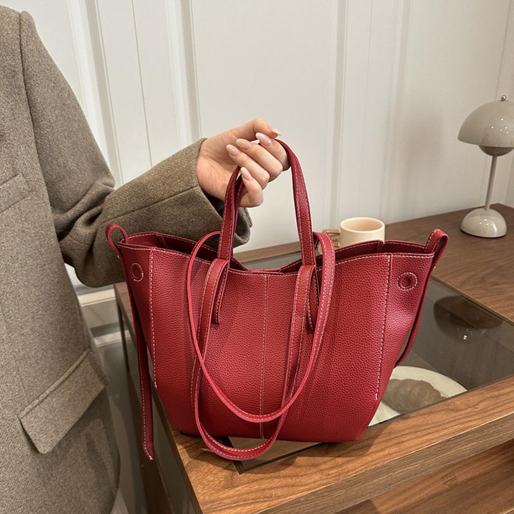 Women Leather Toted Bag,Top Handle Handbags Satchel Purses Shoulder Bags Trendy Leather Crossbody Bags Messenger Bag