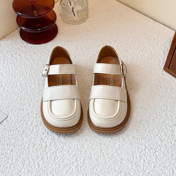 

Маленькие кожаные туфли для девочек 2025 весна и осень новая детская черная обувь jk одинарные туфли на мягкой подошве туфли принцессы повседневная обувь для выступлений 36 yards inner length about 22.5CM.