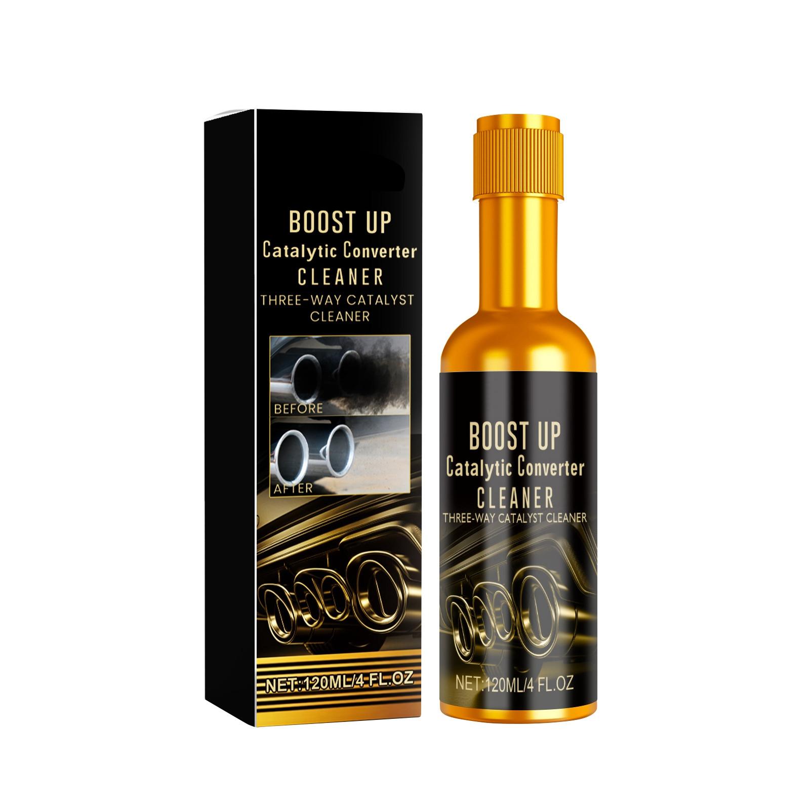 

120 мл очиститель каталитического нейтрализатора, каталитический очиститель, очиститель каталитической системы, повышение эффективности системы выбросов, средства для обслуживания двигателя One Size чёрный