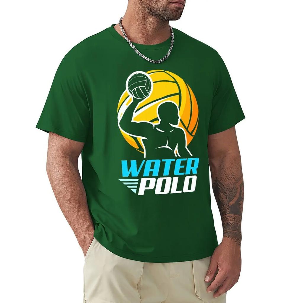 Water Polo Player T Shirts WoMen Man's T-shirt Cotton Summer Tshirts Short Sleeve Graphics T-shirts Tee Tops