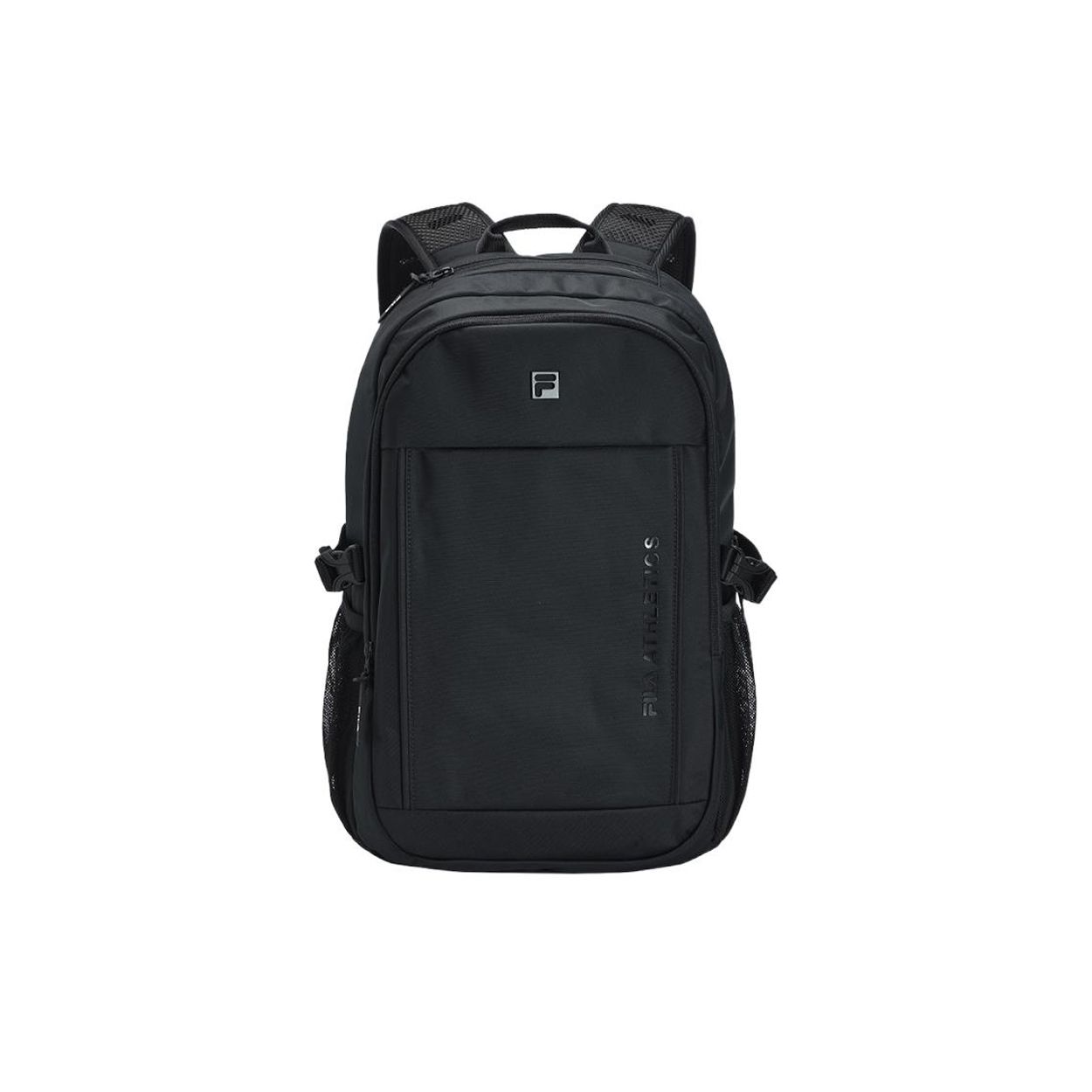 FILA Sports Casual Fabric Laptop Backpack Men backpack Deep-Black A13U321133F-BK Pitch Black