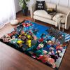Japanese Anime Cartoon My Hero Academia Large Area Rug for Living Room Bedroom Dorm Floor Mats Doormats