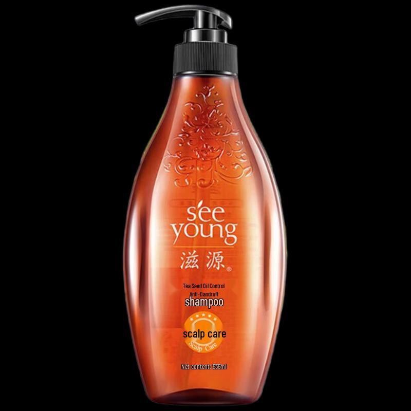 Ziyuan Tea Seed Oil Control Anti-Dandruff Shampoo for Oily Scalp