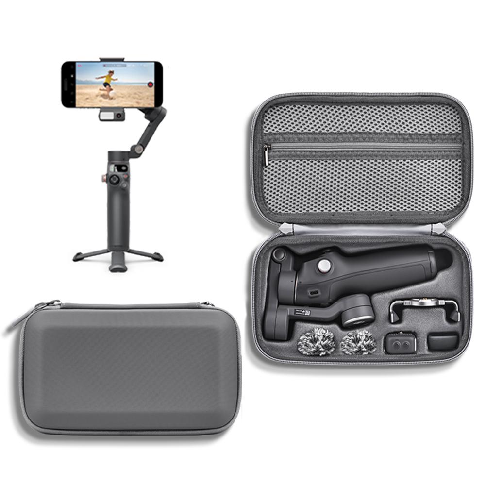 Carrying Case for DJI Osmo Mobile 7/7 Pro Protective Handbag Shockproof Handheld Gimbal Portable Bag Waterproof with Mesh Pocket
