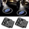 Car Sticker Ford LED Door Projector Light Laser Welcome Concierge Light Decoration For Ford Focus MK2 Ranger Fiesta MAX Mustang
