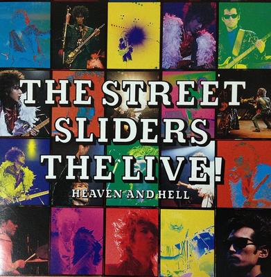 CD STREET SLIDERS  THE LIVEHEAVEN AND HELL 328H110 Japan ObiRock Used