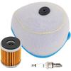 Road Passion Air Filter & Oil Filters & Spark Plugs Tune Up Kits Compatible with Yamaha YZ250F YZ450F WR250 WR450F YFZ450