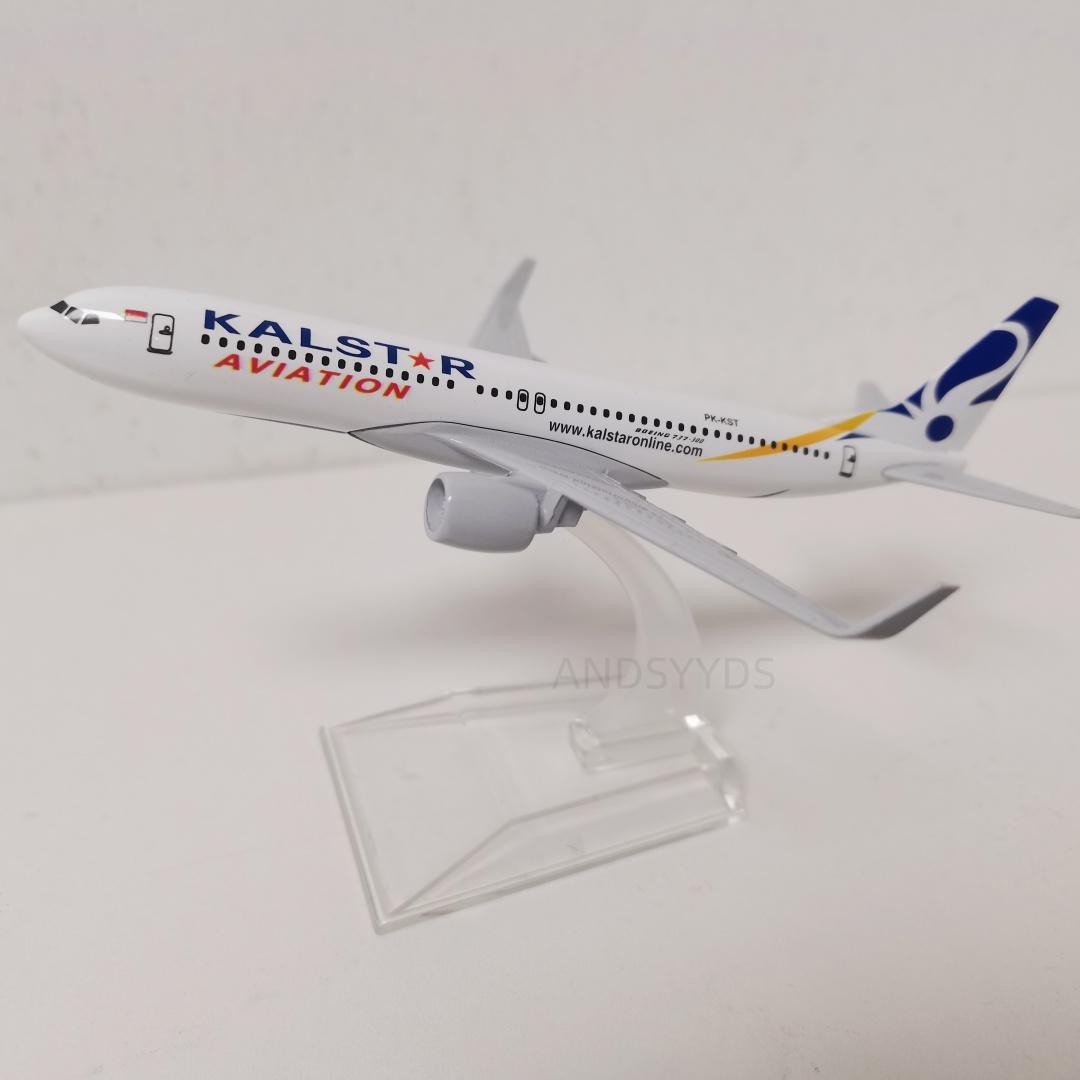 

B737 Indonesian KA Airways 1/400 Scale 16cm Airplane Alloy Simulation Model Souvenir Aircraft With Stand Ornament Collection