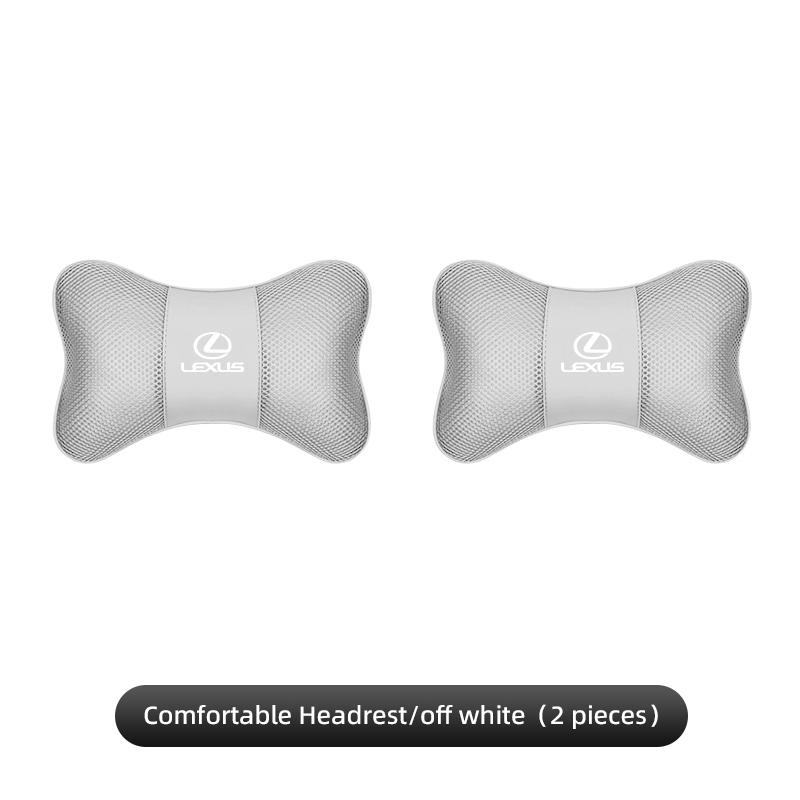 Lexus Car Seat Headrest lce Silk Fabric Breathable For F SPORT GS GX LS LX CT LC RC GX460 Ct200h LBX NX RX 350h 450h ES UX 300e