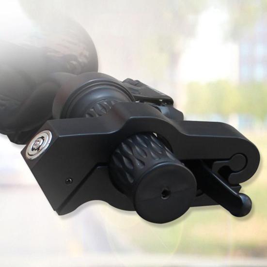 Handlebar Lock with Two Keys Heavy Duty Anti-Theft Adjustable Throttle Brake Lock Scooter Moped ATV Motorcycles Bikes Security Lock