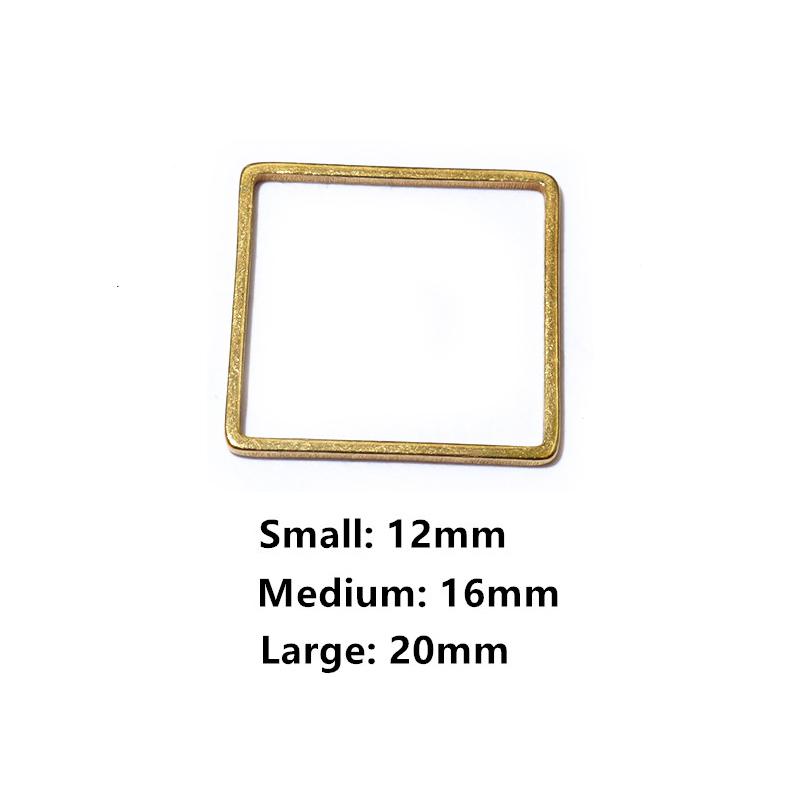 20pcs Moon Star Drop Heart Small Charms Gold Stainless Steel Pendant Open Bezels Hollow Frame Mold Bezel DIY Jewelry Making