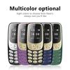 BM35 Mini Mobile Phone 32MB RAM 32MB ROM Dual SIM 2G GSM Wireless Dialer 0.66in Display 380mah Battery Cell Phone
