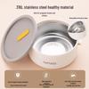 TAFUCO 3-Layer 316L Stainless Steel Microwaveable Lunch Box