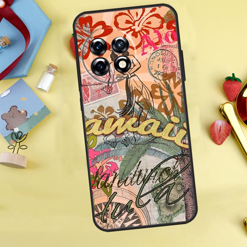 Aloha Beach Life Hawaii Cover For OnePlus 13R 13 12 12R 11 10 Pro 8T 10T OnePlus Nord 4 CE 2 3 Lite N30 N10 N20 Case