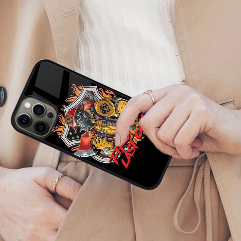 

Rescue Fire Dept Magnetic Phone Case For APPLE iPhone 17 Air 16 14 13 12 Pro Max 15 Plus Wireless Charge With MagSafe Cover iPhone 13mini