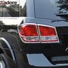 Rear Tail Light Lamp Cover Trim For Dodge Journey JC Fiat Freemont 2012-  Chrome Car Taillight Frame Trims Accessories