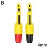 Insulation Wire Piercing Puncture Probe Test Hook Clip Probe Auto 2mm/4mm Socket Repair Car Tool 4mm Line Inspection 2mm Wi T3X3