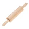 Rouleau à pâtisserie - TOPFANN - Classique - Bois de hêtre - 39 cm - Poignées mobiles
