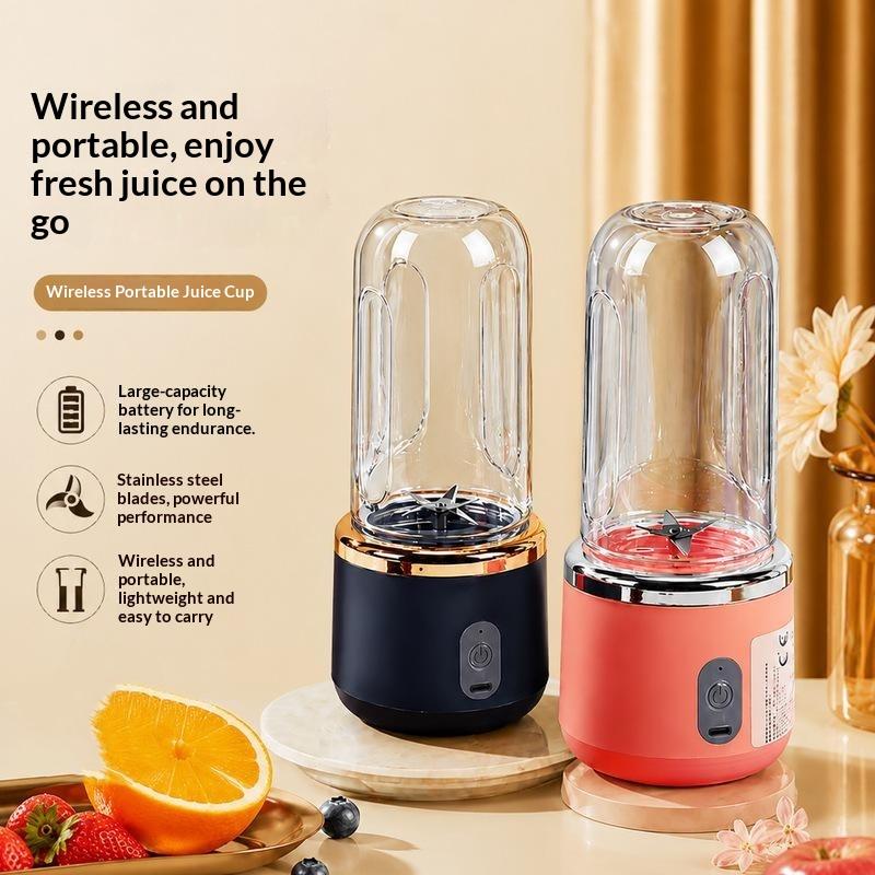 Portable Bottle Electric 6 Blades Multifunction Juice Blender Fresh Juice Smoothie Blender Ice Crushcup Food Processor