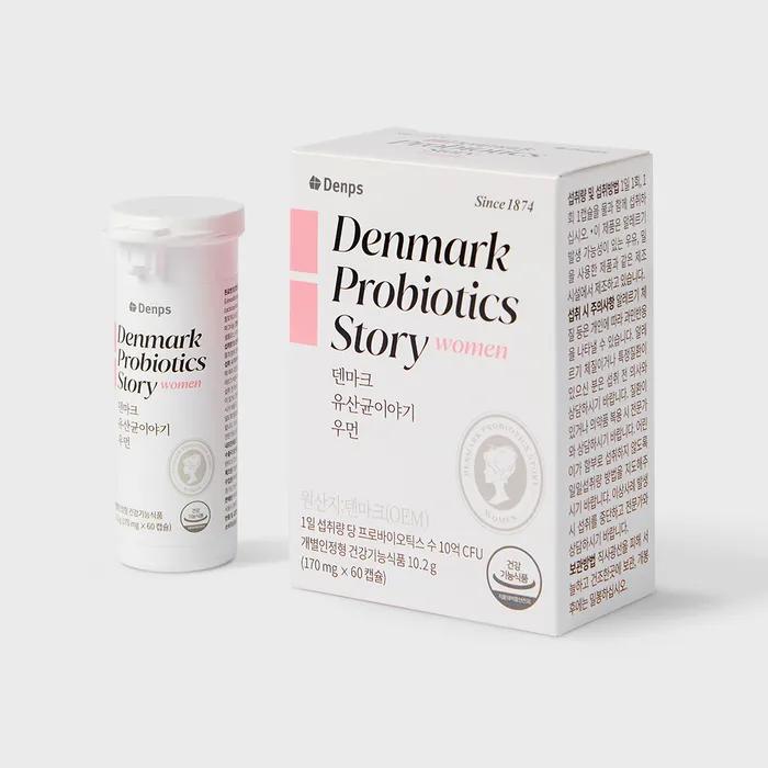 

Датская история лактобактерий Женщины 1 коробка/2 месяца