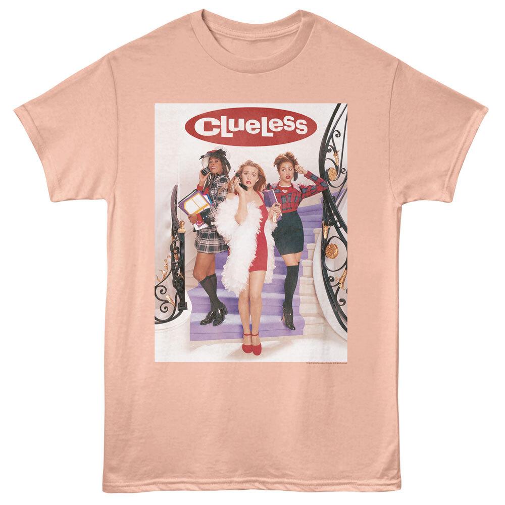 Clueless 90 Movie Phones Girls On Staircase Men T Shirt L
