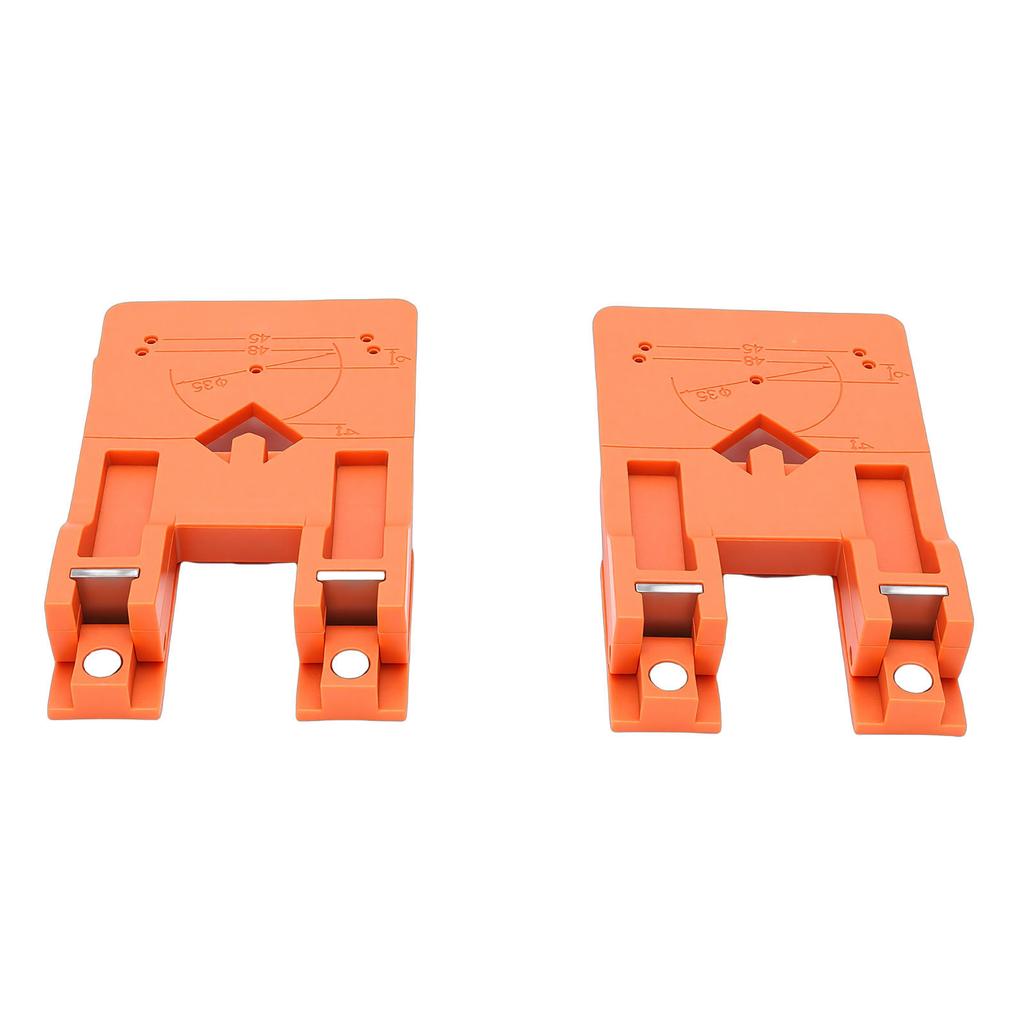 2Pcs Easy Hinge Mate Strong Magnet Door Jamb Installation Jig Quick Setup Cabinet Position Tool Adjustable Accurate