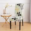 4/6pcs Stretchy Dining Chair Covers with Floral Print - Removable & Machine Washable Slipcovers for Living Room Restaurant Decor