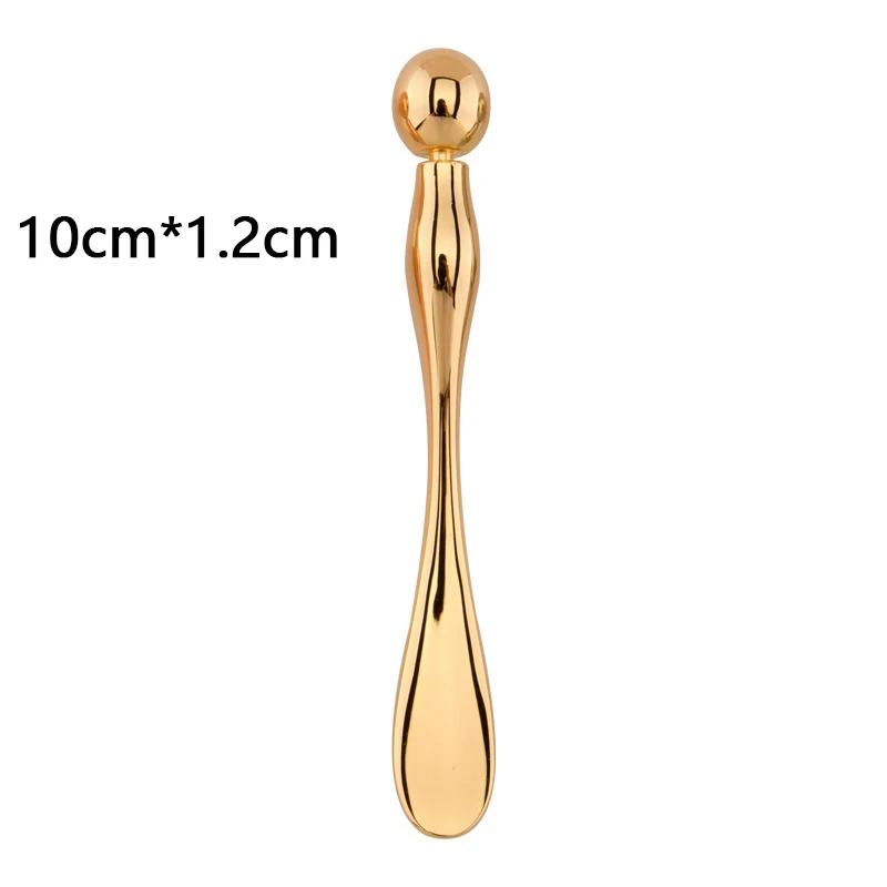 Metal Face Massage Stick Anti Wrinkle Eye Cream Applicator Mask Mixing Spatulas Scoop Eyes Massage Beauty Stick for Facial Care