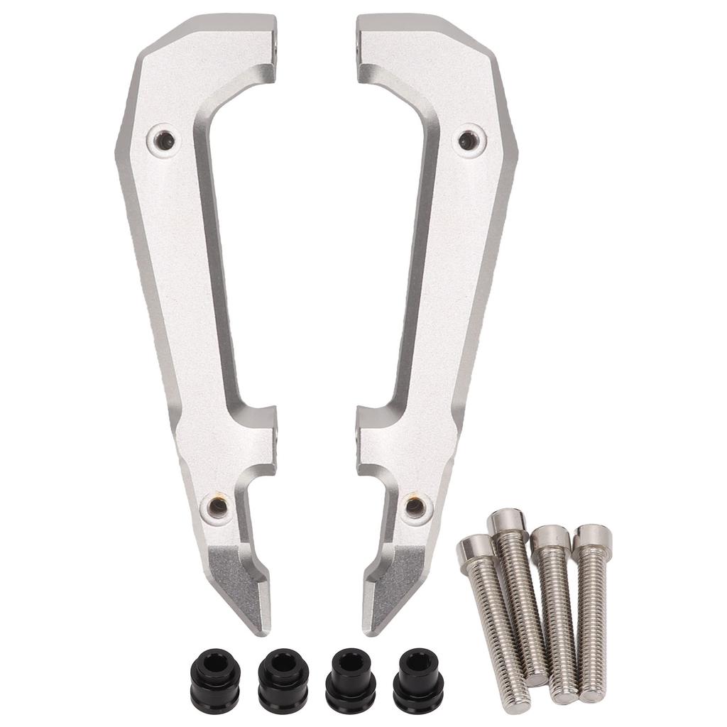 Pair Motorcycle Rear Passenger Seat Handle Bar Aluminium Alloy Replacement for MSX125 GROM