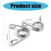 1 Pair of Black 3" Seat Springs Solo Seat Modification Spring for Motorcycle 3" Barrel Coiled Solo Seat Springs
