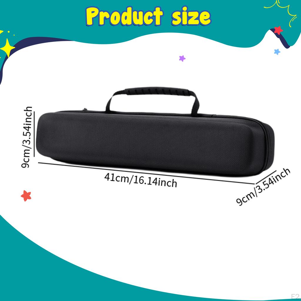 Fishing Rod Bag Travel Carrier Handheld Zipper Closure Gifts for Men Women Outdoor Equipment