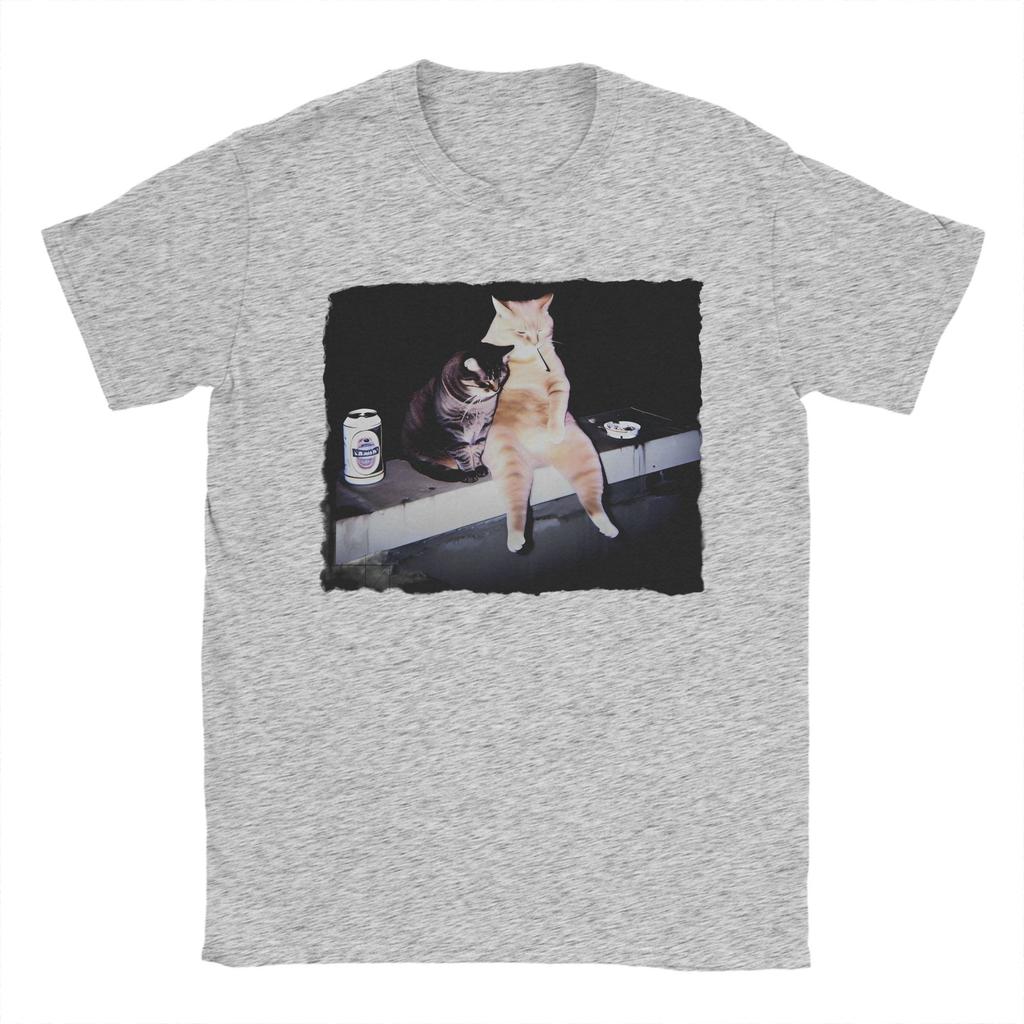 2025 New Essential Cotton Unisex T-Shirt Fashion Printing Soft Breathable Crew Neck Fashion Men's and Women's T-Shirts One Piece