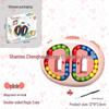 Six-Sided Rotating Magic Bean Puzzle Spinner for Kids - Creative Brain-Boosting Toy