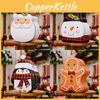 Adorable Snowman Cookie Tin Box For Christmas Celebrations And Decorations