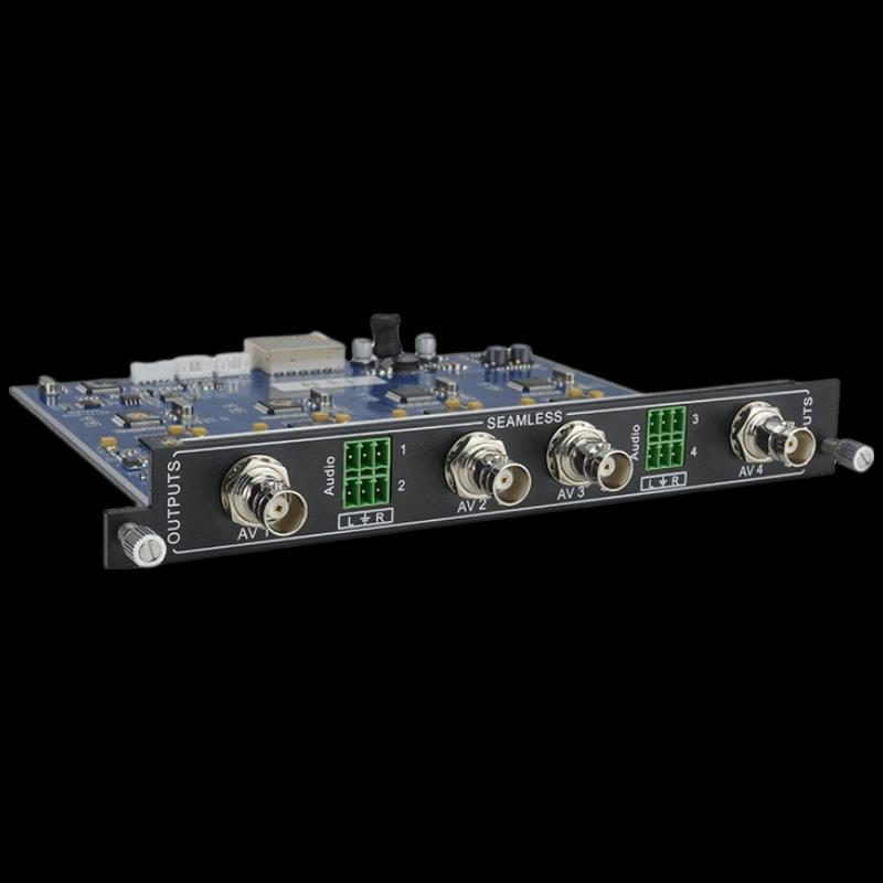 Yiren 4-Channel CVBS Output Board for Video Matrix Switcher