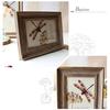 Picture Frame Retro Style Exquisite Pattern Wear Resistant with Hook Simple Installation Farmhouse Rustic Vintage Wall Hanging Photo Frame