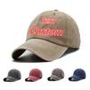 Custom Baseball Cap Vintage Distressed Washed Cotton Dad Hat Cotton Snapback Cap Hip Hop Baseball Cap Custom Logo