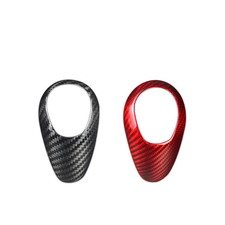 UPSZTEC for BMW M2 M3 M4 M5 F10 X5M Carbon Fiber Gear Shift Cover Decorative Cover Interior Modification Gear Lever Cover