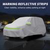 X AUTOHAUX Car Body Cover for Honda New Waterproof Fabric Lightweight and Comfortable for Fleece Paint Seat Door Even if You Forget Windproof Storage