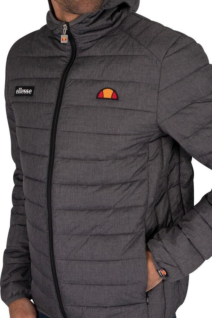 Winter Jacket Ellesse Lombardy Padded Jacket Dark Gray