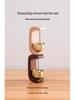 Magnetic Wooden Doorbell: Suction Entry Reminder with Dopamine Bell for Shops - New Chinese Decoration