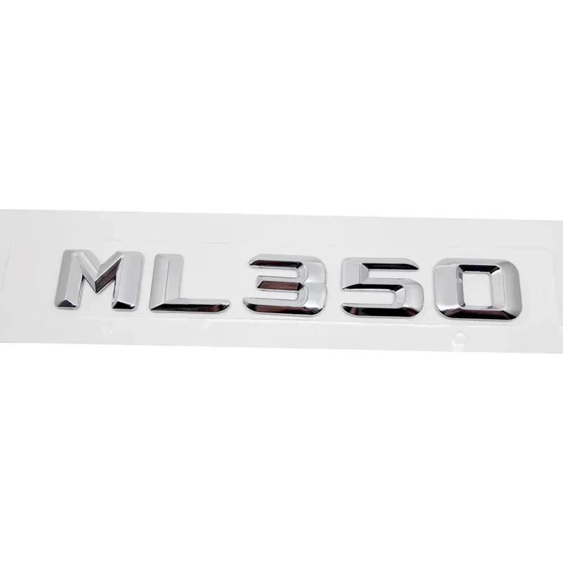 3D Car Rear Trunk Letters Stickers Decal Accessories for Mercedes Benz Old Style ML55 ML63 ML250 ML300 ML320 ML350 ML400 ML430