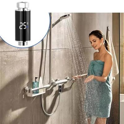 Intelligent Temperature Water Temperature Gauge Waterproof Hydroelectric Thermometer  Bathroom Use
